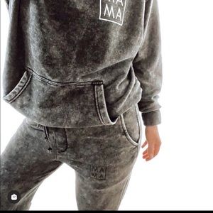 Like new (washed once - never dried) ashco (original MAMA brand) jogging pants